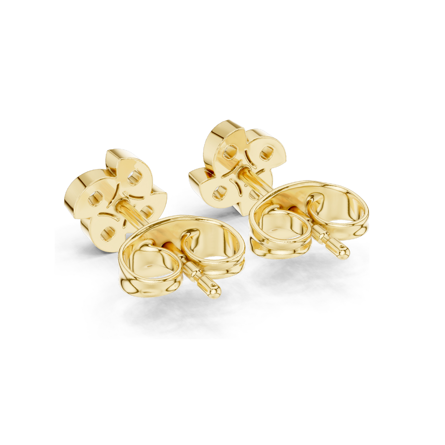 Lab-Grown Diamond Cluster Earrings – 0.144 CT | VVS-VS EF Clarity | Available in 18KT, 14KT, 10KT Gold & 925 Silver | Moissanite & Diamond Options | Rose, Yellow, White Gold