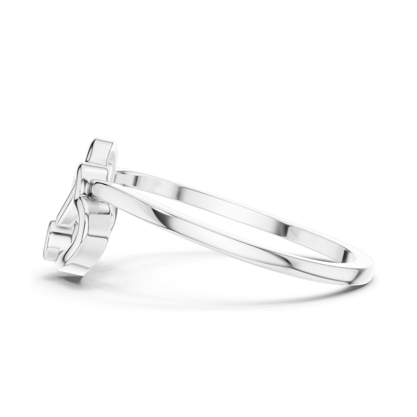 Elegant Lab Diamond Heart Ring for Women | 18KT, 14KT, 10KT Gold & 925 Silver | VVS-VS Clarity, Moissanite & Diamond Options | Available in Rose, Yellow, White Gold