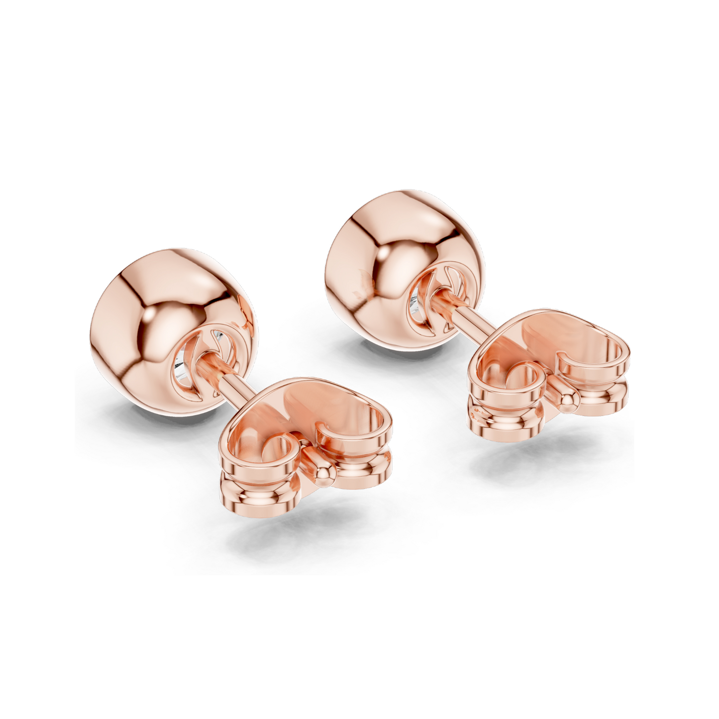 1 CT Lab Diamond Stud Earrings for Women | VVS-VS Clarity | 18KT, 14KT, 10KT Gold & 925 Silver | Rose, Yellow, White Gold & Moissanite Options
