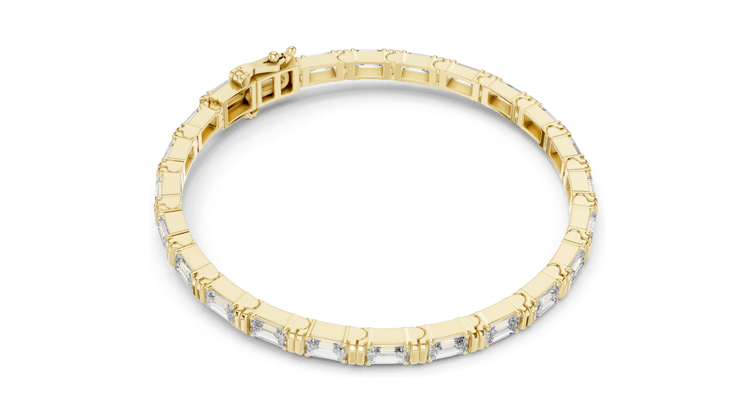 8.96 CT Lab VVS-VS EF CVD Diamond Tennis Bracelet | 18KT, 14KT, 10KT Gold & 925 Silver | Rose, Yellow, White Gold | Luxury Fine Jewelry β¨π