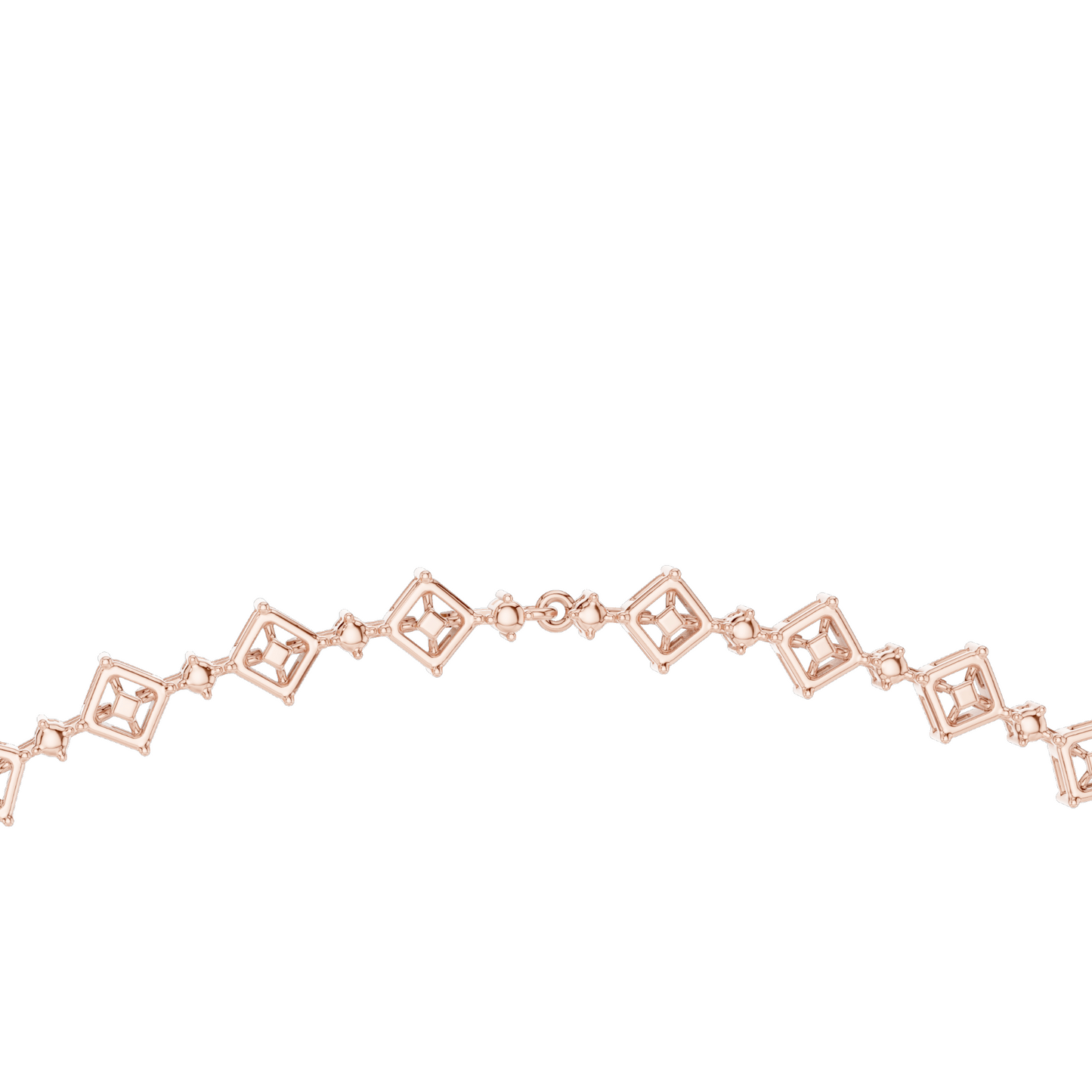 18.78 CT Lab-Created VVS-VS EF CVD Diamond Necklace | Emerald, Round, Princess Cut | 18KT, 14KT, Rose, Yellow, White Gold | Luxury Fine Jewelry