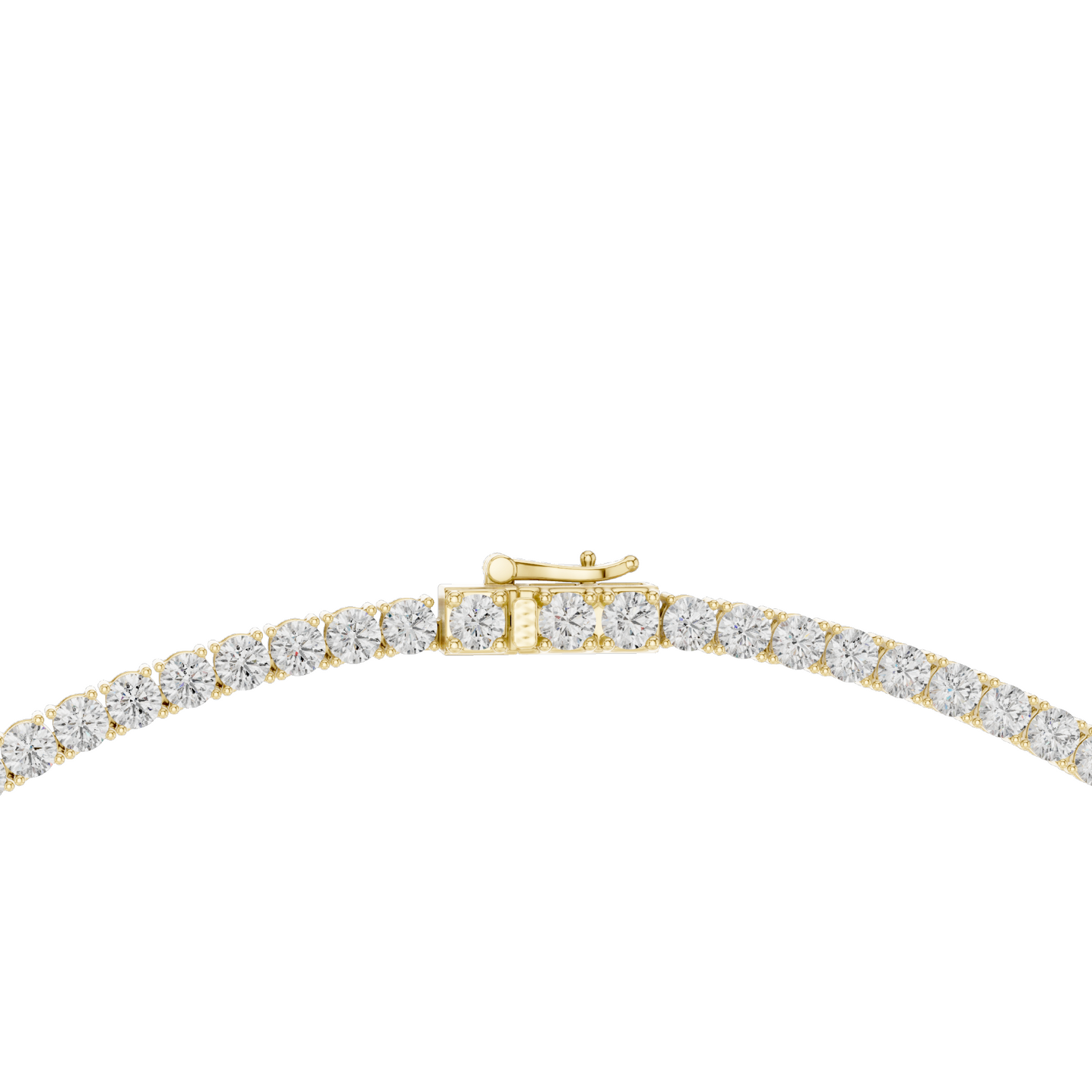 37.2 CT Lab-Created VVS-VS EF CVD Diamond Necklace | Brilliant Cut Diamonds | 18KT, 14KT, Rose, Yellow, White Gold | Luxury Fine Jewelry