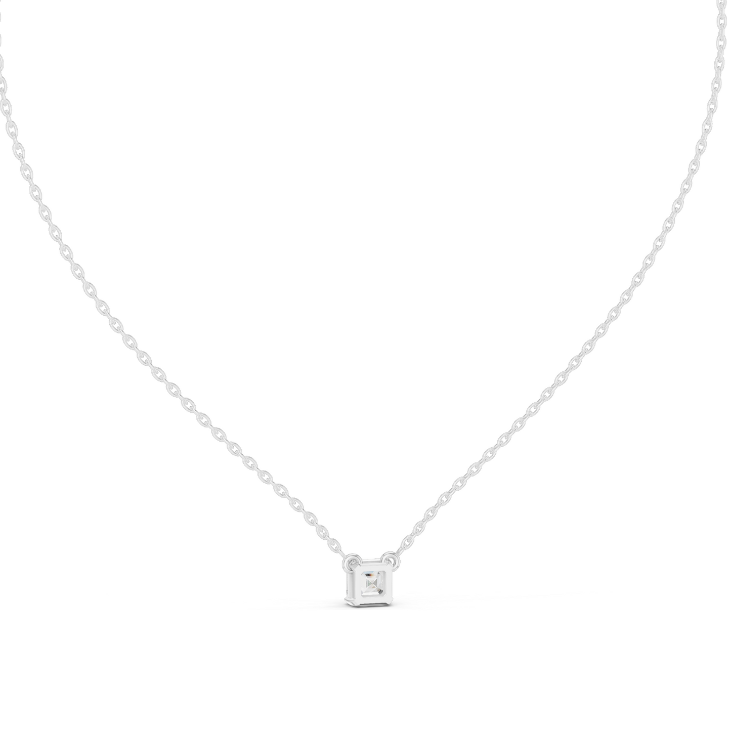 0.5 CT Lab-Created VVS-VS EF CVD Diamond Pendant Necklace | Available in 18KT, 14KT, Rose, Yellow, White Gold | Luxury Fine Jewelry