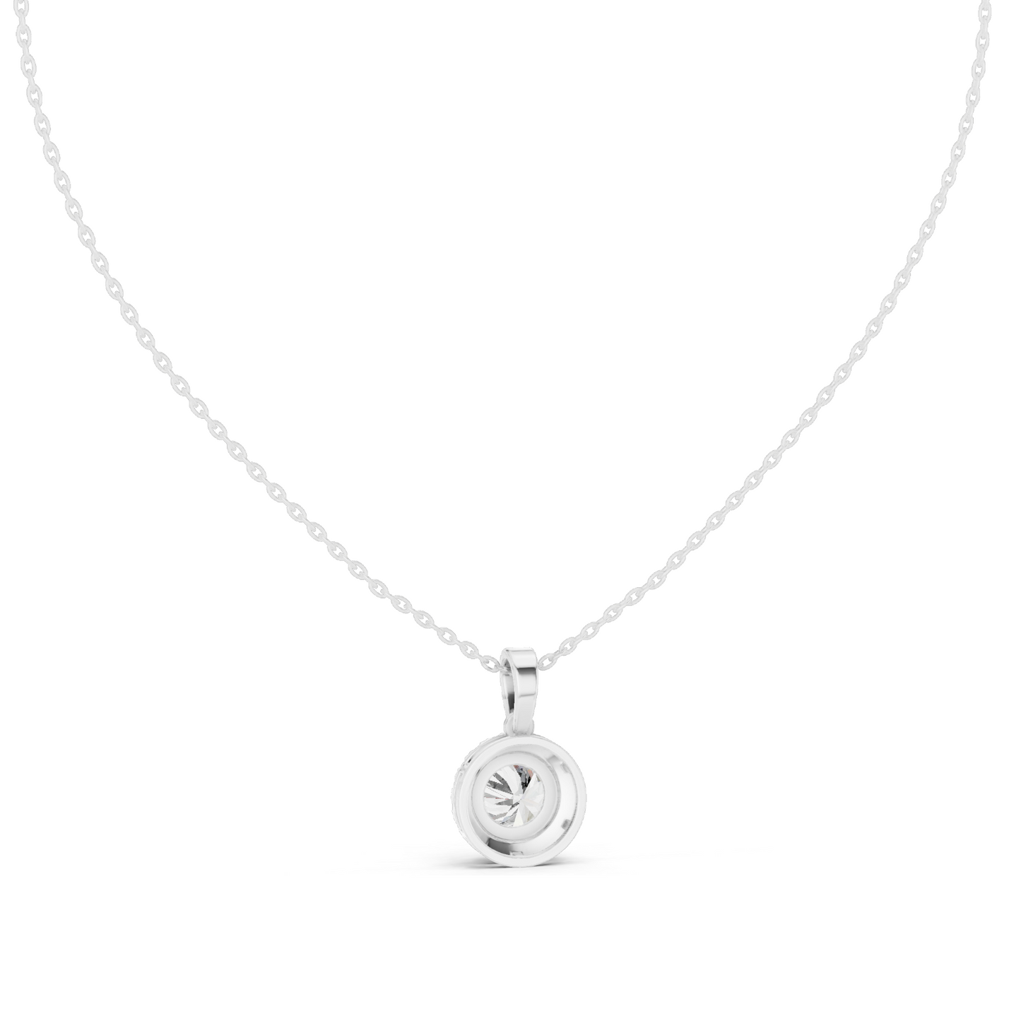 2.385 CT Lab-Created VVS-VS EF CVD Diamond Pendant Necklace | 18KT, 14KT, Rose, Yellow, White Gold | Luxury Fine Jewelry