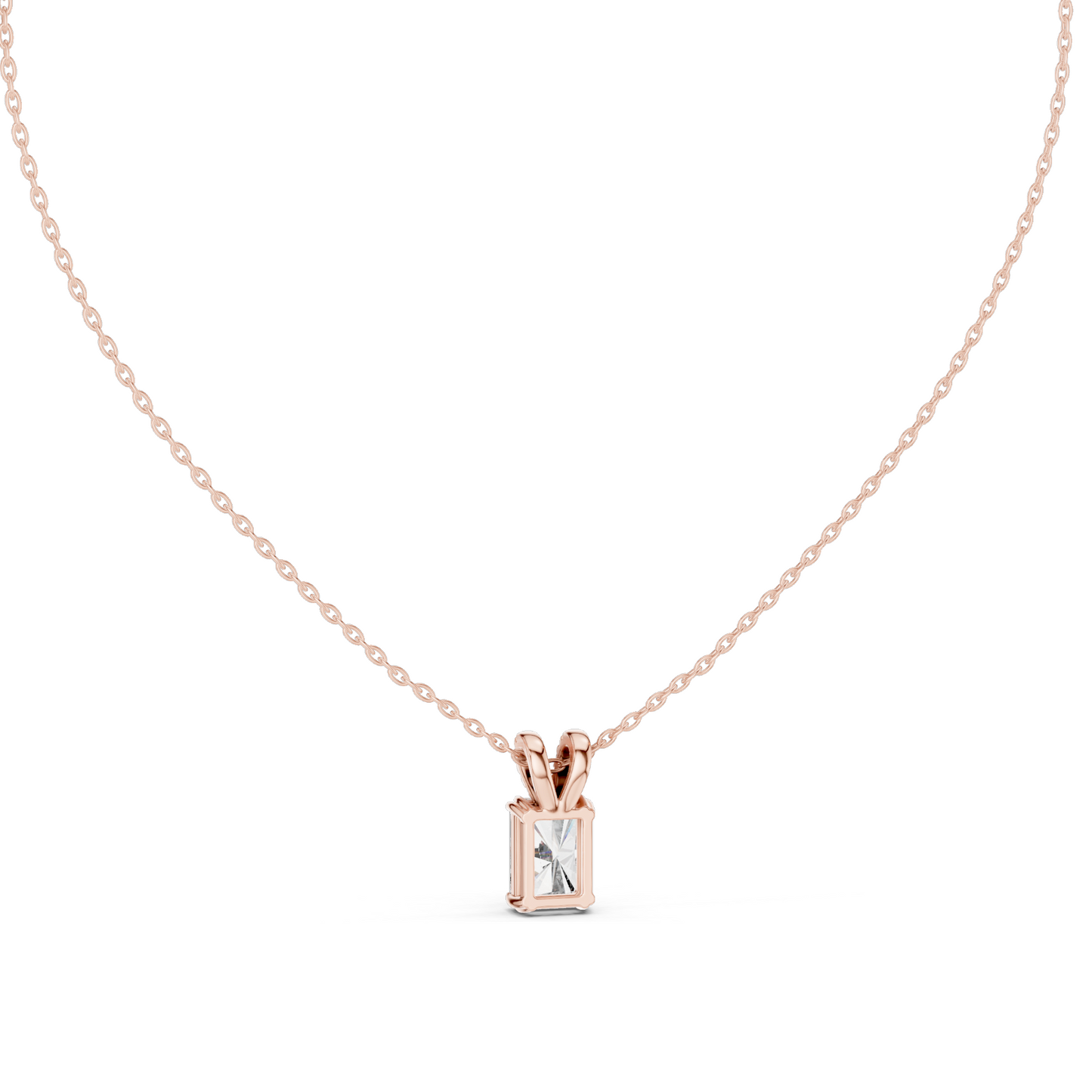2.137 CT Lab-Created VVS-VS EF CVD Diamond Pendant Necklace | Available in 18KT, 14KT, Rose, Yellow, White Gold