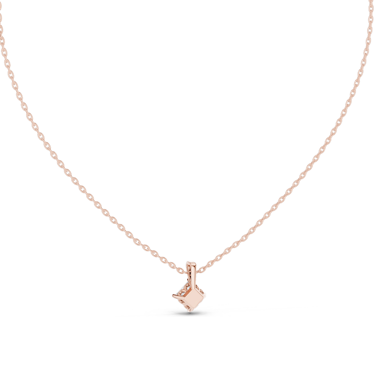 0.75 CT Lab-Created VVS-VS EF CVD Diamond Necklace | Brilliant Cut | 18KT, 14KT, Rose, Yellow, White Gold | Luxury Fine Jewelry