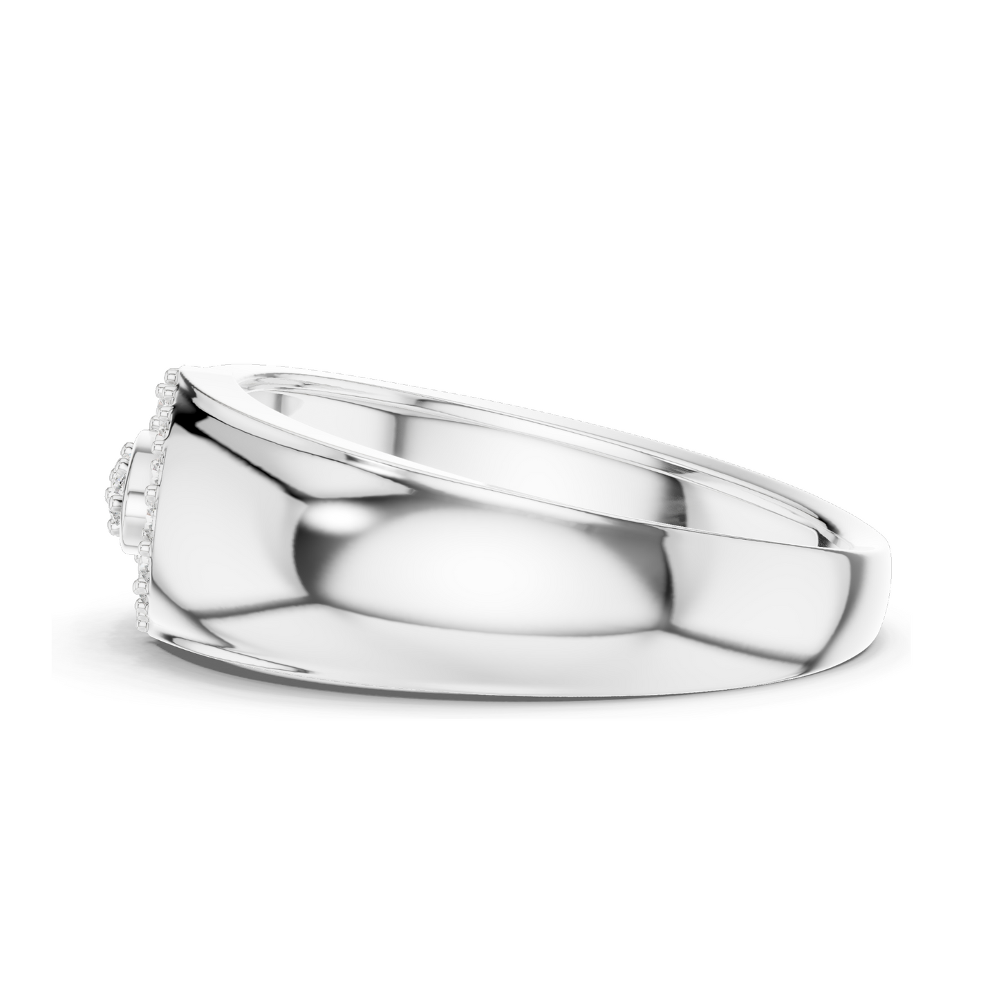 0.224 CT Lab Diamond Ladies Ring | VVS-VS EF Clarity | 18KT, 14KT, 10KT Gold & 925 Silver | Rose, Yellow, White Gold & Moissanite Options ✨💍