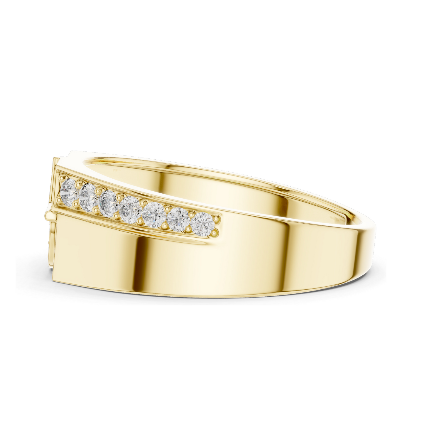 0.40 CT Lab Diamond & Moissanite Ladies Ring | 18KT, 14KT, 10KT Gold & 925 Silver | Rose, Yellow, White Gold Options | VVS-VS Clarity, CVD Diamonds