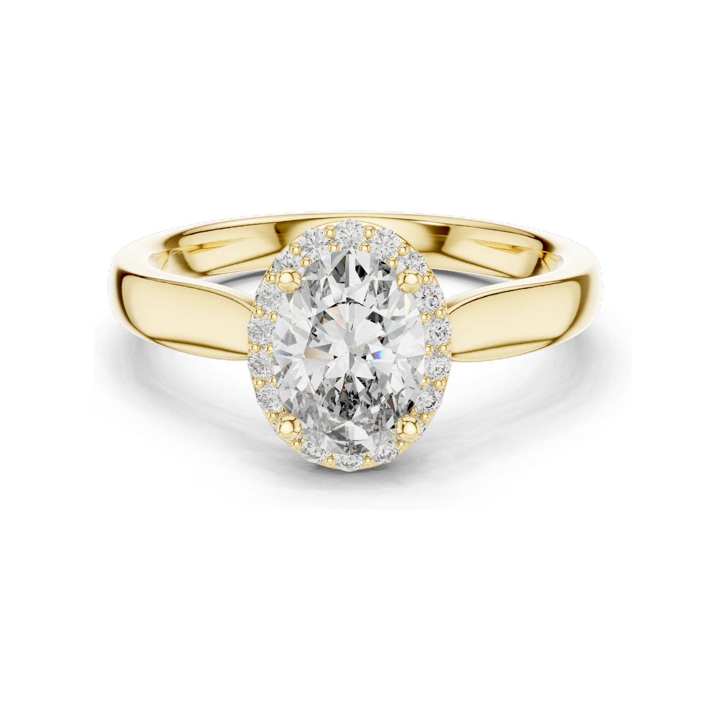 0.808 CT Lab Diamond Ring for Women | VVS-VS EF Clarity | 18KT, 14KT, 10KT Gold & 925 Silver | Rose, Yellow, White Gold & Moissanite Options