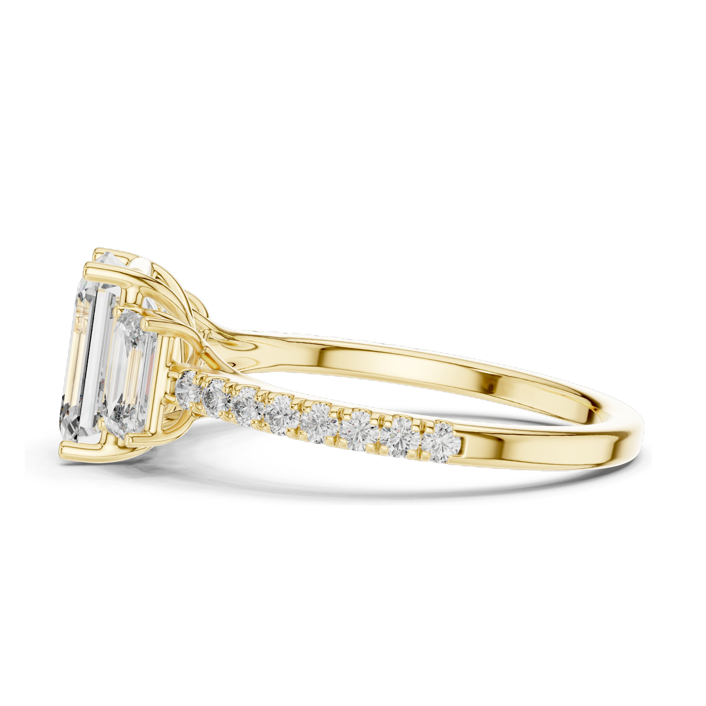 2.542 CT Round Brilliant Lab Diamond Ring for Women | VVS–VS EF Clarity | CVD Lab Diamond | 18KT, 14KT, 10KT Gold & 925 Silver | Rose, Yellow, White Gold & Moissanite Options