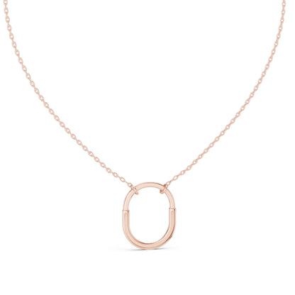 0.105 CT Lab-Created VVS-VS EF CVD Diamond Pendant Necklace | 18KT, 14KT, Rose, Yellow, White Gold | Elegant Fine Jewelry