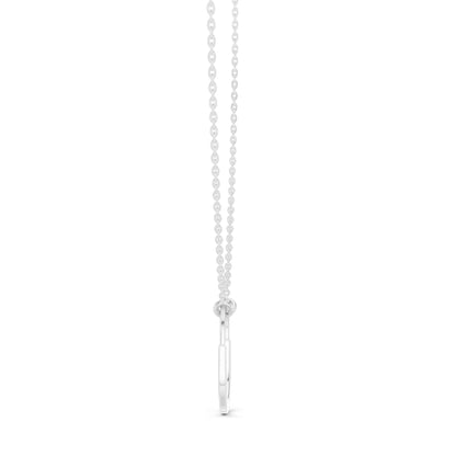 0.105 CT Lab-Created VVS-VS EF CVD Diamond Pendant Necklace | 18KT, 14KT, Rose, Yellow, White Gold | Elegant Fine Jewelry