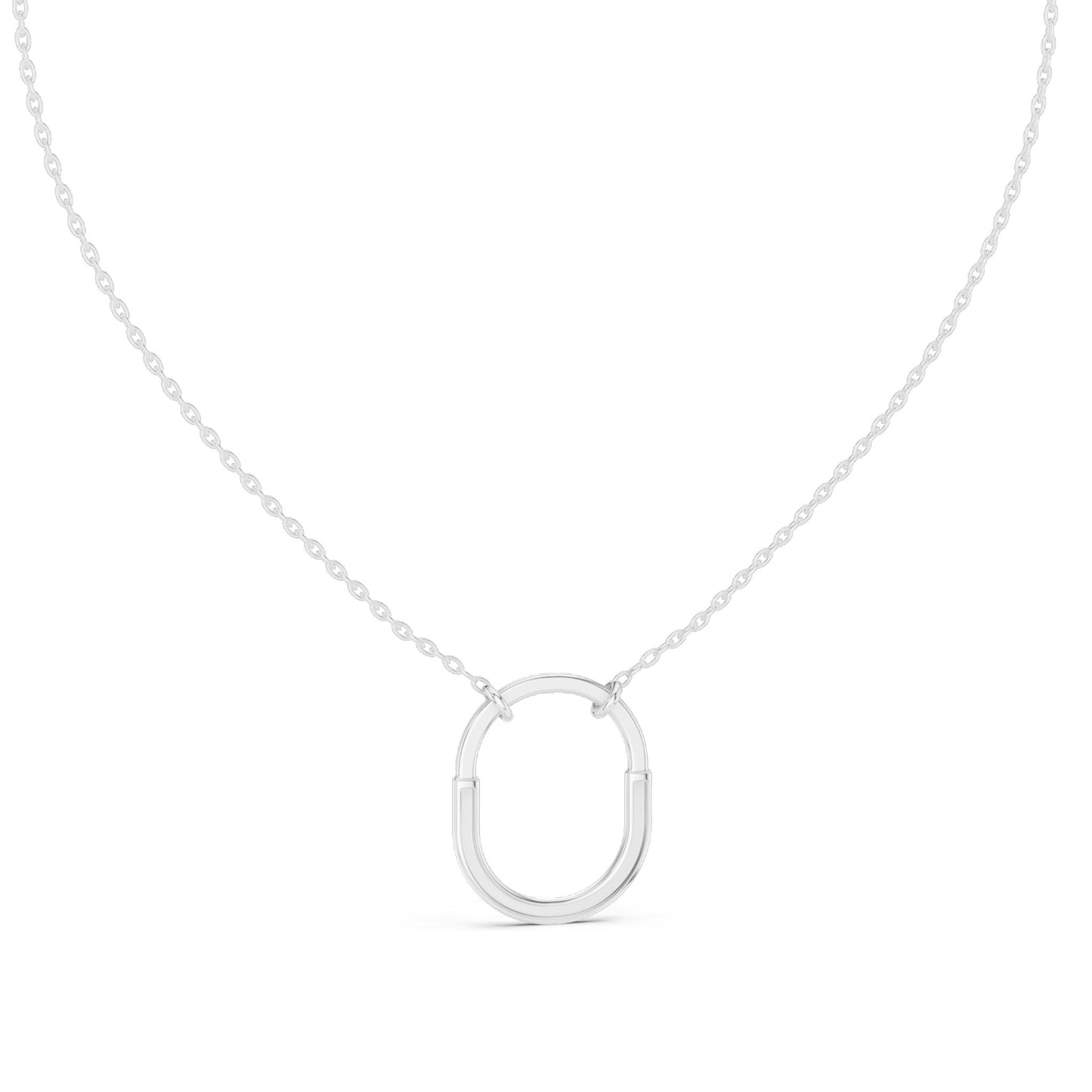 0.105 CT Lab-Created VVS-VS EF CVD Diamond Pendant Necklace | 18KT, 14KT, Rose, Yellow, White Gold | Elegant Fine Jewelry