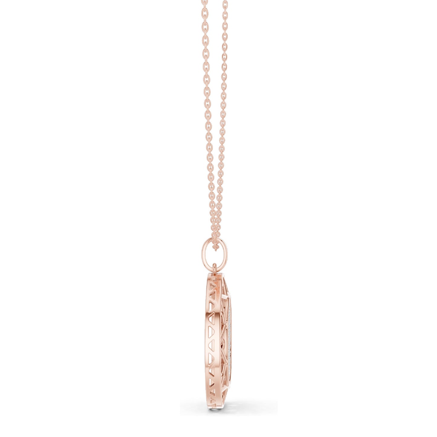 1.152 CT Lab-Created VVS-VS EF CVD Diamond Pendant Necklace | 18KT, 14KT, Rose, Yellow, White Gold | Luxury Fine Jewelry