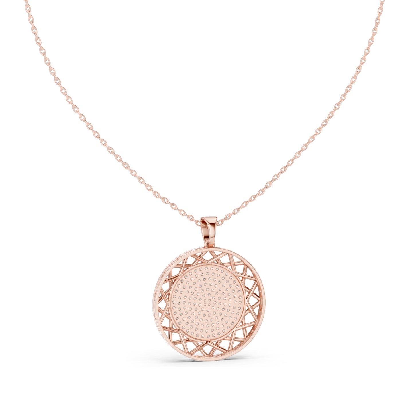 1.152 CT Lab-Created VVS-VS EF CVD Diamond Pendant Necklace | 18KT, 14KT, Rose, Yellow, White Gold | Luxury Fine Jewelry