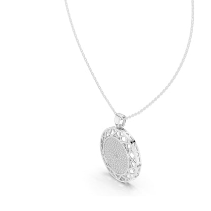 1.152 CT Lab-Created VVS-VS EF CVD Diamond Pendant Necklace | 18KT, 14KT, Rose, Yellow, White Gold | Luxury Fine Jewelry