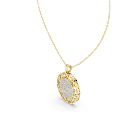 1.152 CT Lab-Created VVS-VS EF CVD Diamond Pendant Necklace | 18KT, 14KT, Rose, Yellow, White Gold | Luxury Fine Jewelry