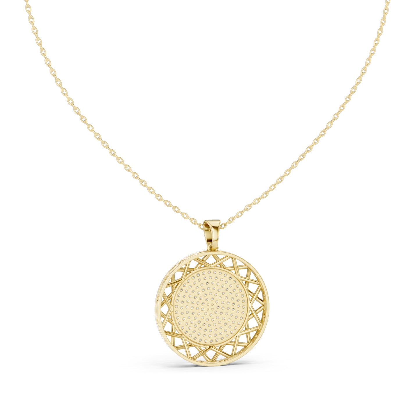 1.152 CT Lab-Created VVS-VS EF CVD Diamond Pendant Necklace | 18KT, 14KT, Rose, Yellow, White Gold | Luxury Fine Jewelry
