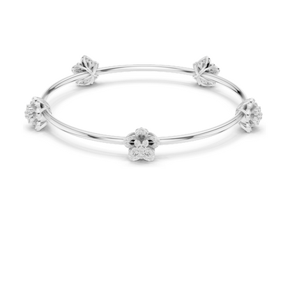 1.04 CT Lab Diamond Flower Bracelet | Brilliant Cut | 18KT, 14KT, 10KT Gold & 925 Silver | Rose, Yellow, White Gold Options | Luxury Fine Jewelry