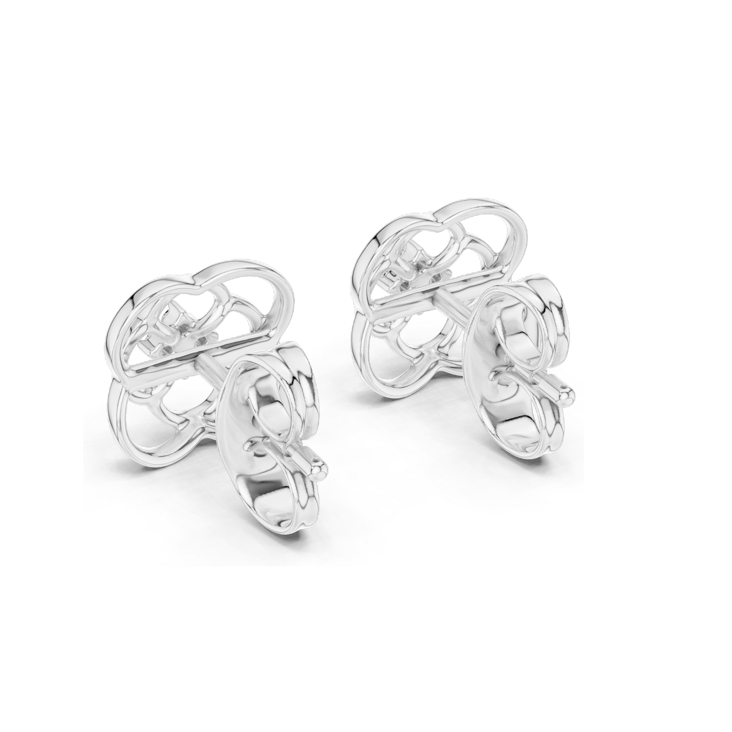 0.032 Ct Lab Diamond Earrings for Women | VVS-VS Clarity | 18KT, 14KT, 10KT Gold & 925 Silver | Rose, Yellow, White Gold & Moissanite Options