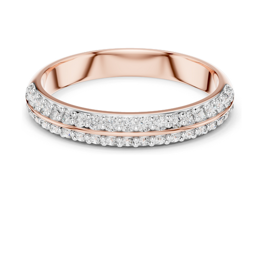 0.304 CT Lab-Grown Diamond Ladies Ring | VVS-VS Clarity, CVD Technology | 18KT, 14KT, 10KT Gold & 925 Silver | Rose, Yellow, White Gold & Moissanite Options