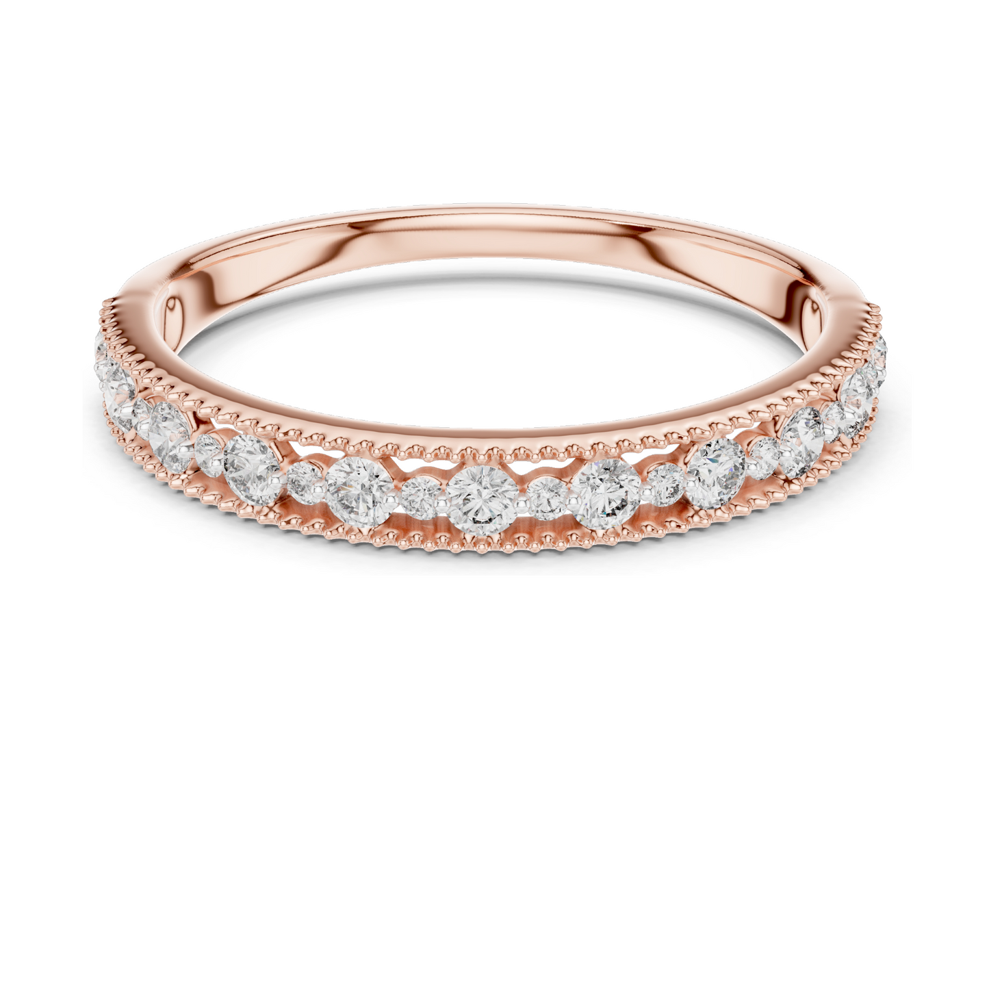 0.248 CT Lab-Grown Diamond Women's Ring | VVS-VS EF Clarity | 18KT, 14KT, 10KT Gold & 925 Silver | Rose, Yellow, White Gold & Moissanite Options