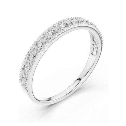 0.248 CT Lab-Grown Diamond Women's Ring | VVS-VS EF Clarity | 18KT, 14KT, 10KT Gold & 925 Silver | Rose, Yellow, White Gold & Moissanite Options