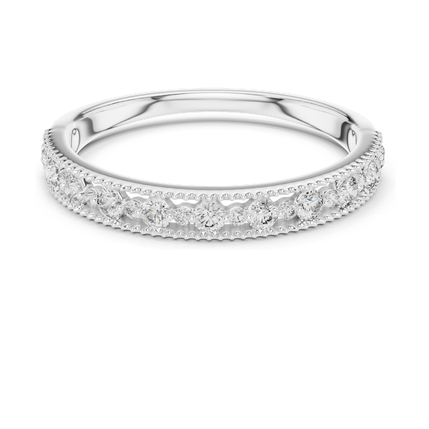 0.248 CT Lab-Grown Diamond Women's Ring | VVS-VS EF Clarity | 18KT, 14KT, 10KT Gold & 925 Silver | Rose, Yellow, White Gold & Moissanite Options