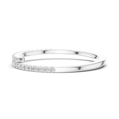 0.16 CT Lab Diamond Twist Ring for Women | VVS-VS EF Clarity | 18KT, 14KT, 10KT Gold & 925 Silver | Rose, Yellow, White Gold & Moissanite Options