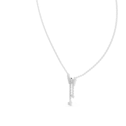 0.12 CT Lab-Created VVS-VS EF CVD Diamond Butterfly Necklace | 18KT, 14KT Rose, Yellow, White Gold Options | Fine Jewelry Pendant