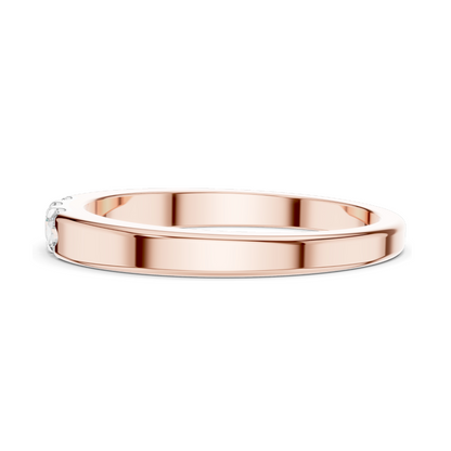 0.195 CT Lab Diamond Ring for Women | VVS-VS EF Clarity | Available in 18KT, 14KT, 10KT Gold & 925 Silver | Rose, Yellow, White Gold & Moissanite Options ✨