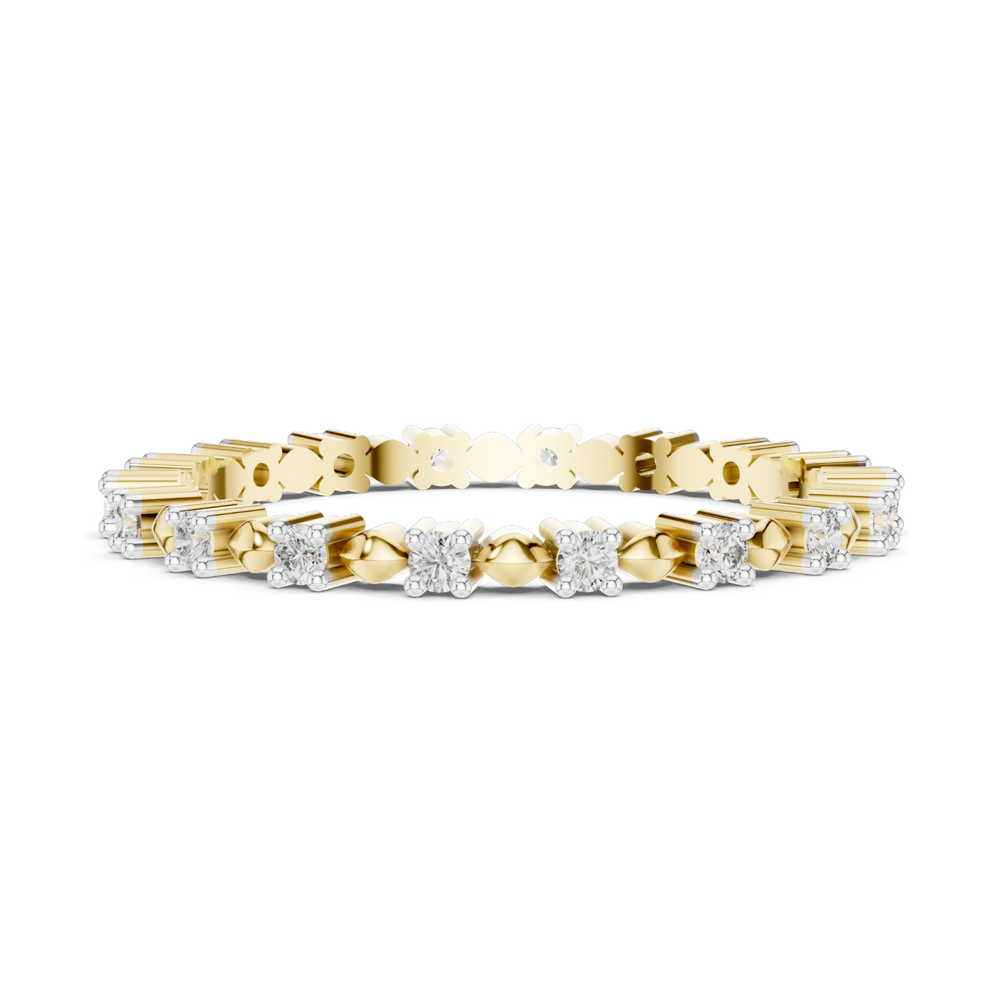 0.216 CT Lab Diamond Ladies Ring | VVS-VS EF Clarity | Available in 18KT, 14KT, 10KT Gold & 925 Silver | Rose, Yellow, White Gold | Lab Diamond & Moissanite Options