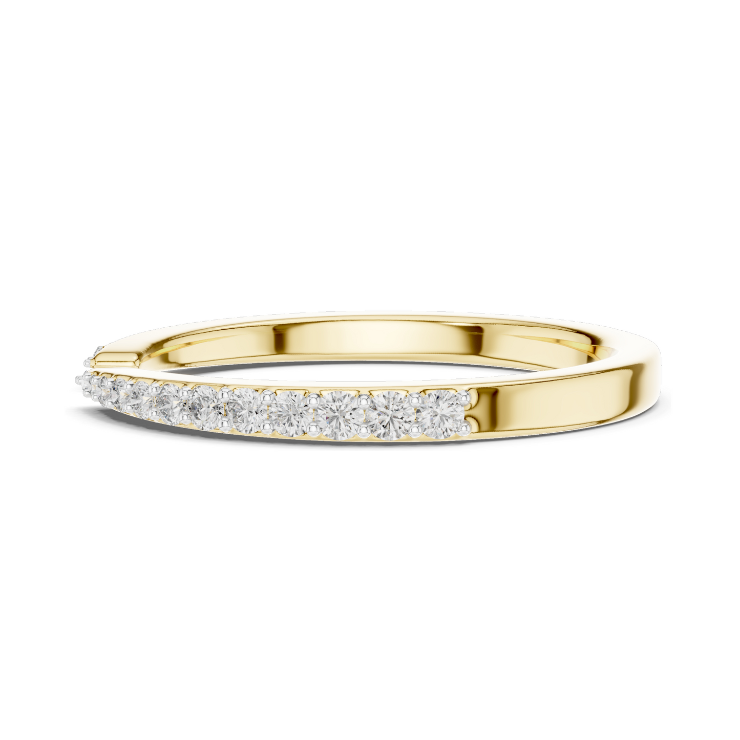 Lab-Grown Diamond Ladies Ring | 0.232 CT | 18KT, 14KT, 10KT Gold & 925 Silver | Rose, Yellow, White Gold Options | VVS-VS EF CVD Diamonds & Moissanite