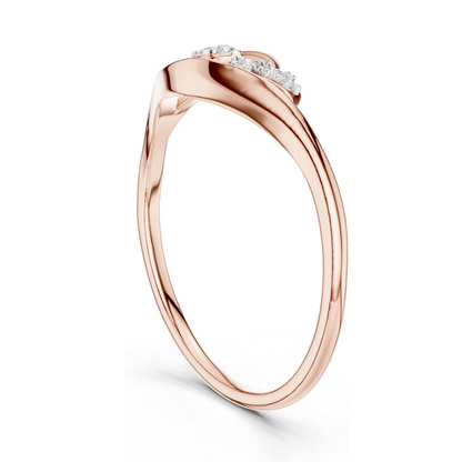 Lab-Grown Diamond Ladies Ring | VVS-VS EF Clarity | 18KT, 14KT, 10KT Gold & 925 Silver | Rose, Yellow, White Gold & Moissanite Options