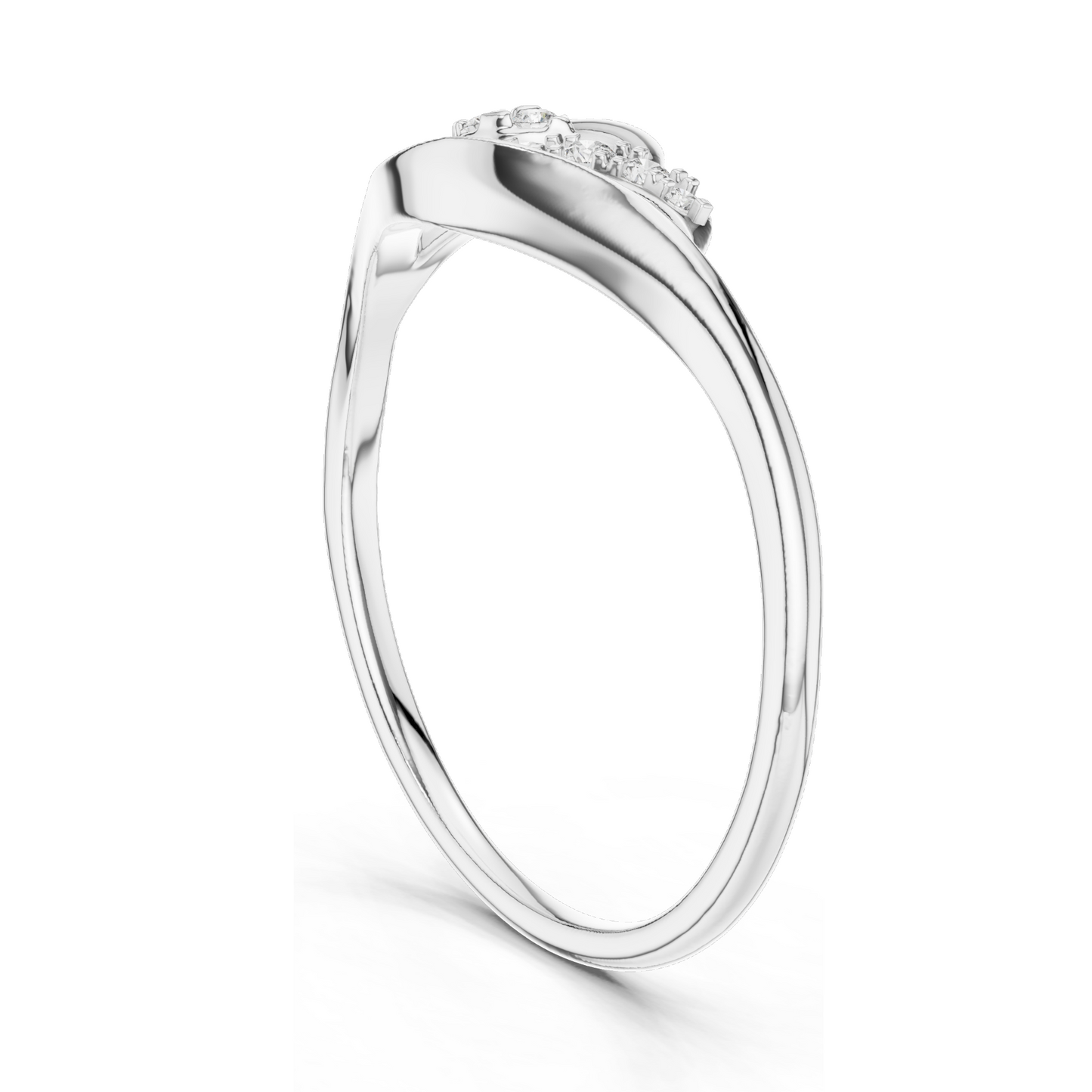 Lab-Grown Diamond Ladies Ring | VVS-VS EF Clarity | 18KT, 14KT, 10KT Gold & 925 Silver | Rose, Yellow, White Gold & Moissanite Options