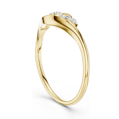 Lab-Grown Diamond Ladies Ring | VVS-VS EF Clarity | 18KT, 14KT, 10KT Gold & 925 Silver | Rose, Yellow, White Gold & Moissanite Options
