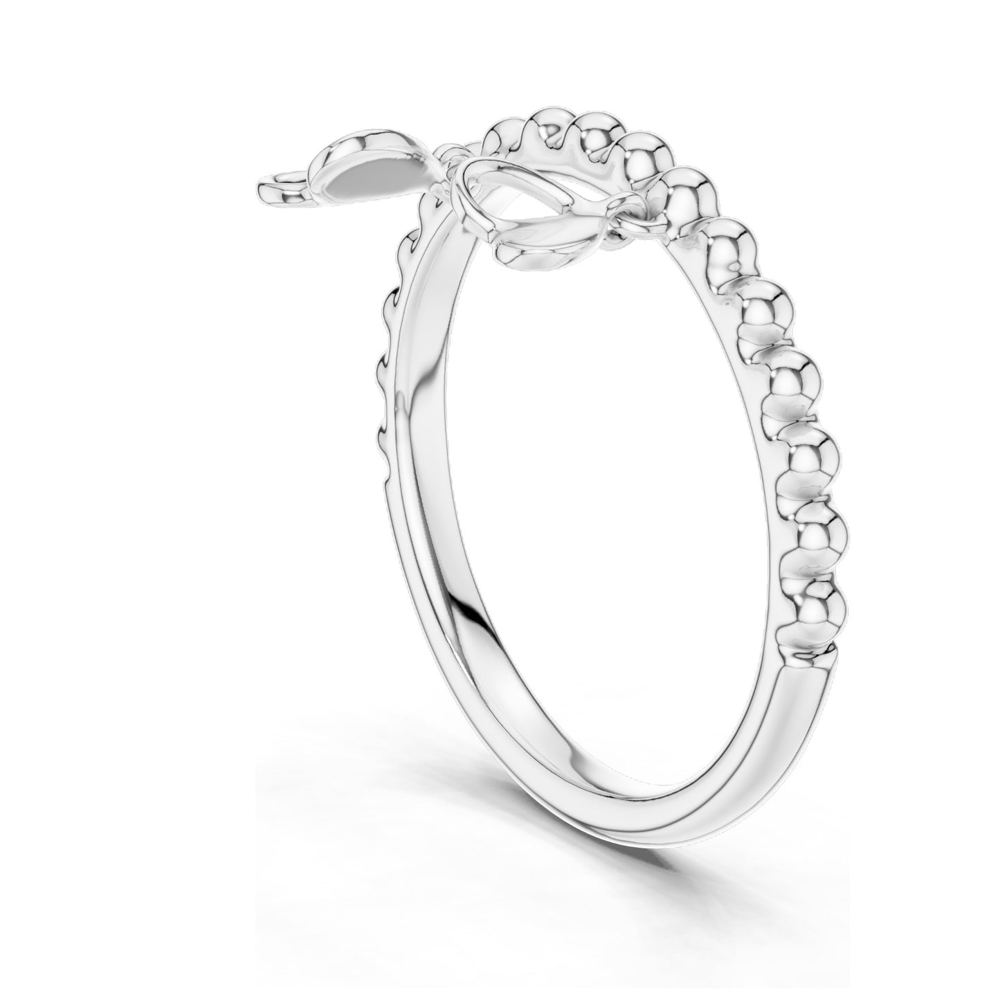 0.015 CT Heart-Shaped Dangle Lab Diamond Ring for Women | VVS-VS EF Clarity | 18KT, 14KT, 10KT Gold & 925 Silver | Rose, Yellow, White Gold & Moissanite Options