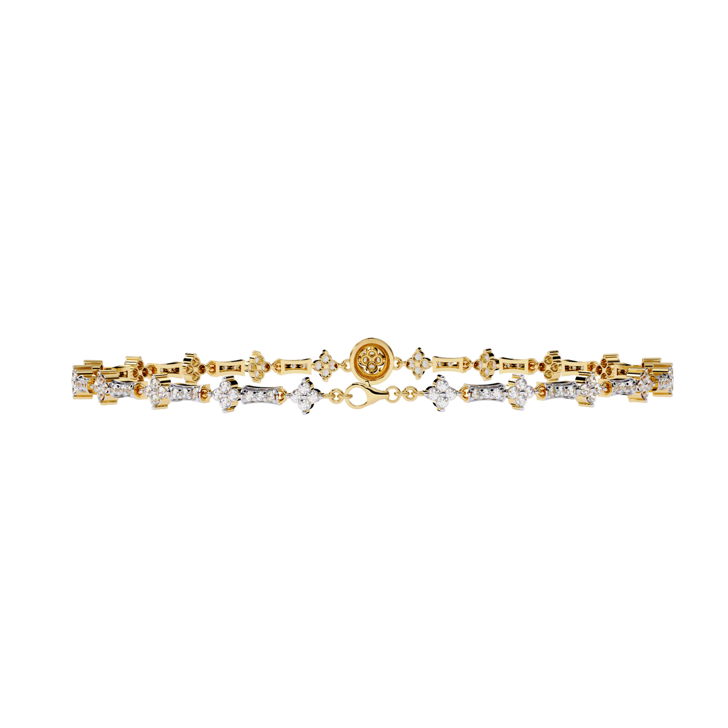 Elegant Lab Diamond Tennis Bracelet | 14k 18k 10k Gold or 925 Silver | Dainty Women’s Diamond Bracelet | Bridal, Anniversary, Gift Jewelry