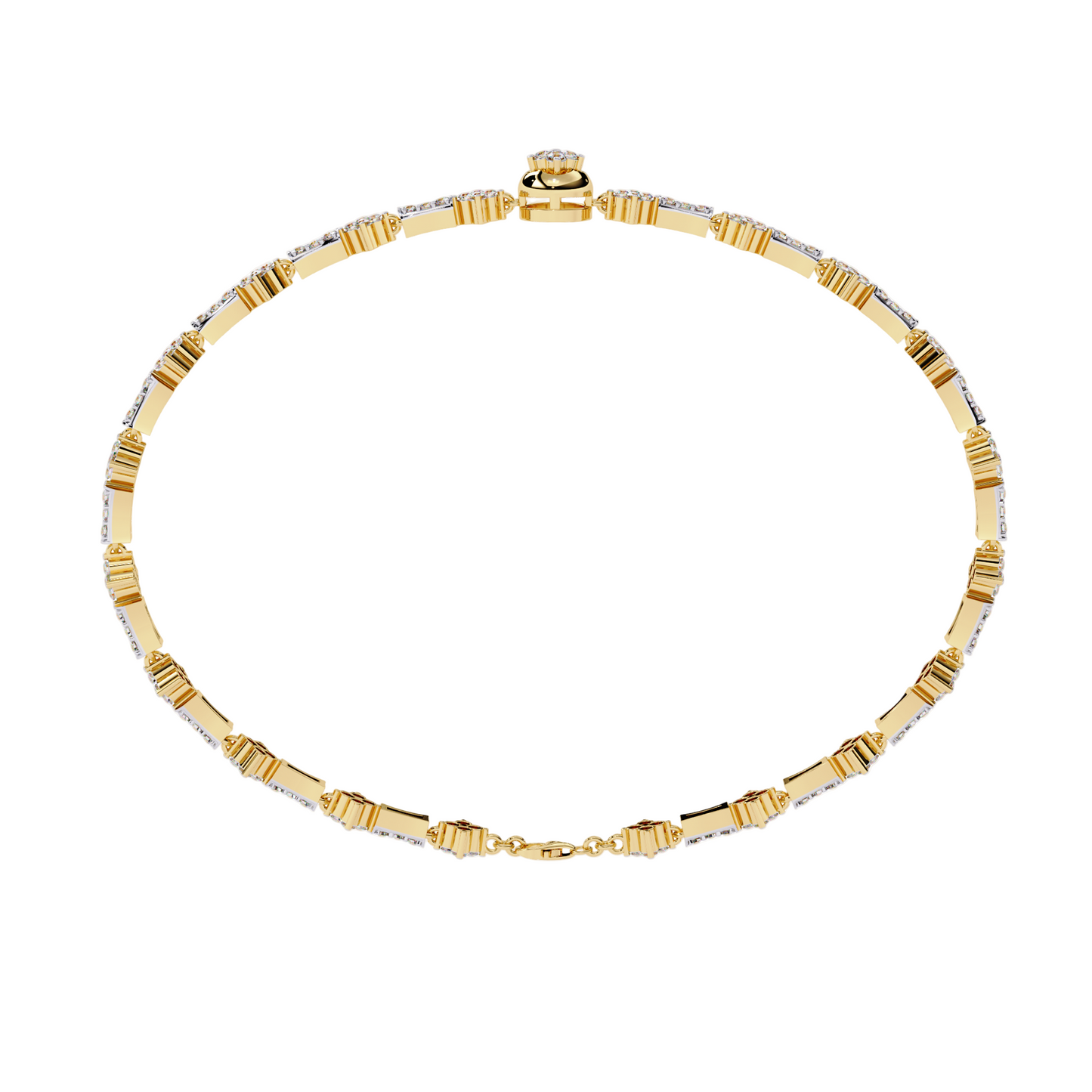 Elegant Lab Diamond Tennis Bracelet | 14k 18k 10k Gold or 925 Silver | Dainty Women’s Diamond Bracelet | Bridal, Anniversary, Gift Jewelry