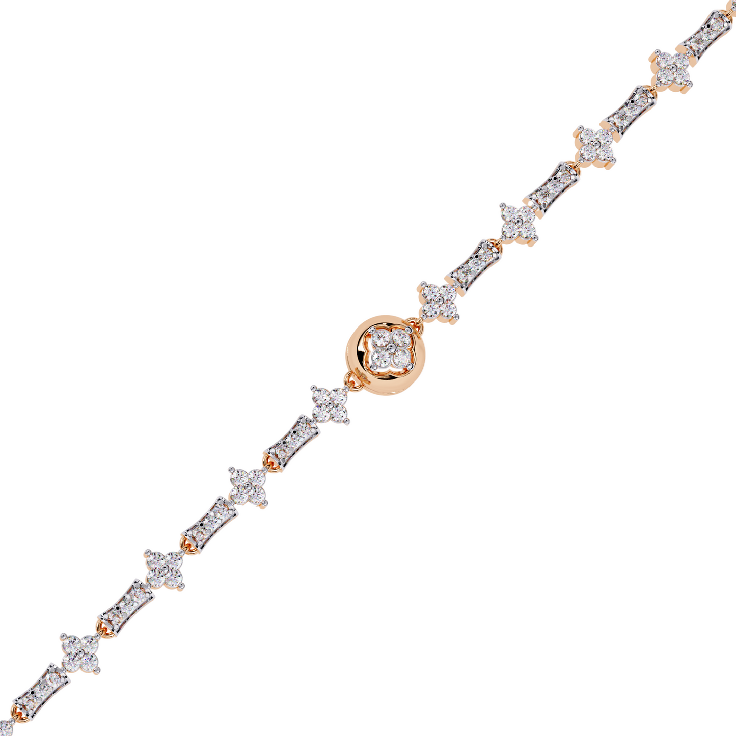 Elegant Lab Diamond Tennis Bracelet | 14k 18k 10k Gold or 925 Silver | Dainty Women’s Diamond Bracelet | Bridal, Anniversary, Gift Jewelry