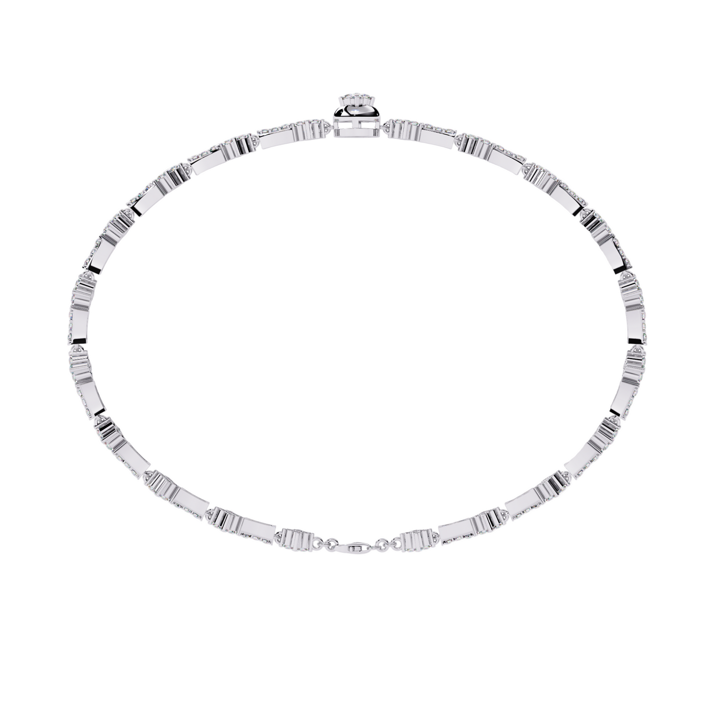 Elegant Lab Diamond Tennis Bracelet | 14k 18k 10k Gold or 925 Silver | Dainty Women’s Diamond Bracelet | Bridal, Anniversary, Gift Jewelry