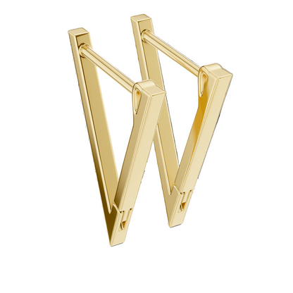 Elegant 18K Gold Vertical Bar Lab-Grown Diamond Earrings | 0.096 Ct VVS-VS EF Clarity | Available in 18K/14K/10K Gold & 925 Silver | Rose, Yellow, White Gold & Moissanite Options