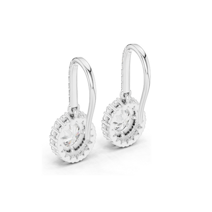 1.29 CT Lab Diamond Earrings for Women | VVS-VS EF Clarity | 18KT, 14KT, 10KT Gold & 925 Silver | Rose, Yellow, White Gold & Moissanite Options