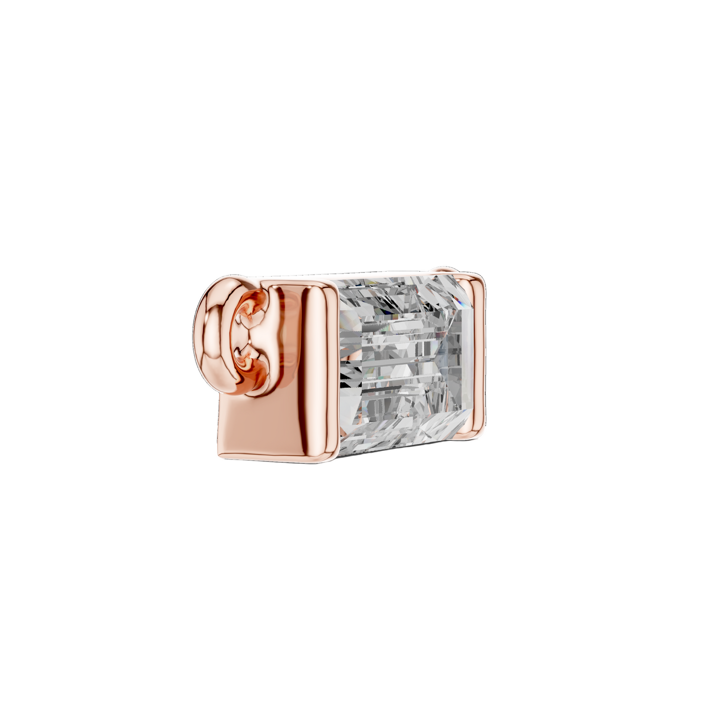 0.31 CT Lab-Grown VVS-VS CVD Diamond Necklace Pendant | 18KT, 14KT, 10KT Yellow, Rose, White Gold | Sustainable Luxury Jewelry