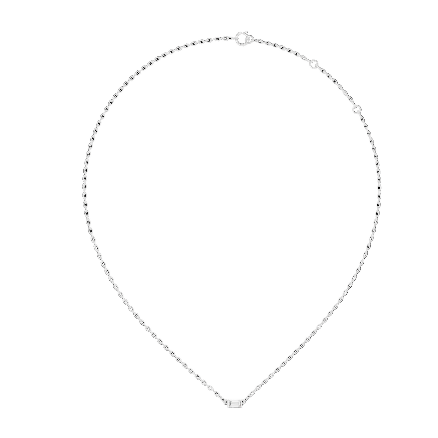 0.31 CT Lab-Grown VVS-VS CVD Diamond Necklace Pendant | 18KT, 14KT, 10KT Yellow, Rose, White Gold | Sustainable Luxury Jewelry