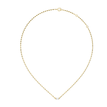0.31 CT Lab-Grown VVS-VS CVD Diamond Necklace Pendant | 18KT, 14KT, 10KT Yellow, Rose, White Gold | Sustainable Luxury Jewelry