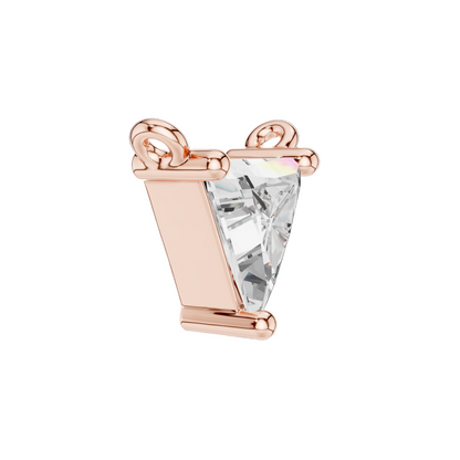 0.74 CT Lab VVS-VS-EF CVD Diamond Pendant Necklace | 18KT, 14KT Rose, Yellow, White Gold | Elegant Chain Pendant for Women