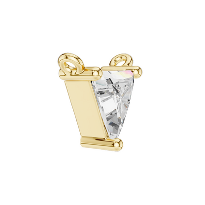 0.74 CT Lab VVS-VS-EF CVD Diamond Pendant Necklace | 18KT, 14KT Rose, Yellow, White Gold | Elegant Chain Pendant for Women