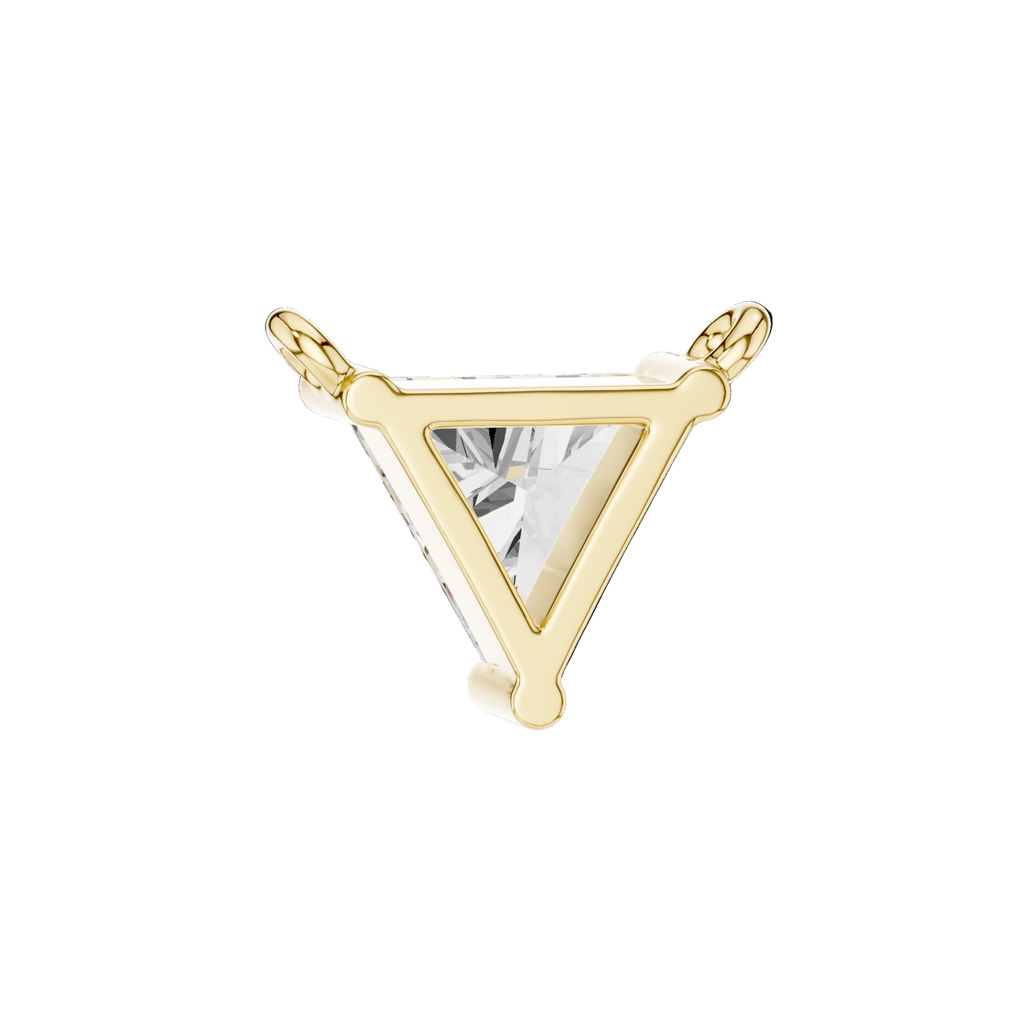 0.74 CT Lab VVS-VS-EF CVD Diamond Pendant Necklace | 18KT, 14KT Rose, Yellow, White Gold | Elegant Chain Pendant for Women