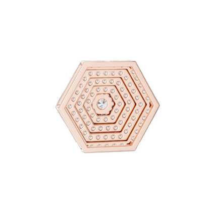 0.6 CT Lab-Grown Diamond Hexagon Pendant Necklace | VVS-VS EF CVD Diamond | 18KT, 14KT, Rose, Yellow, White Gold | Eco-Friendly Luxury Jewelry